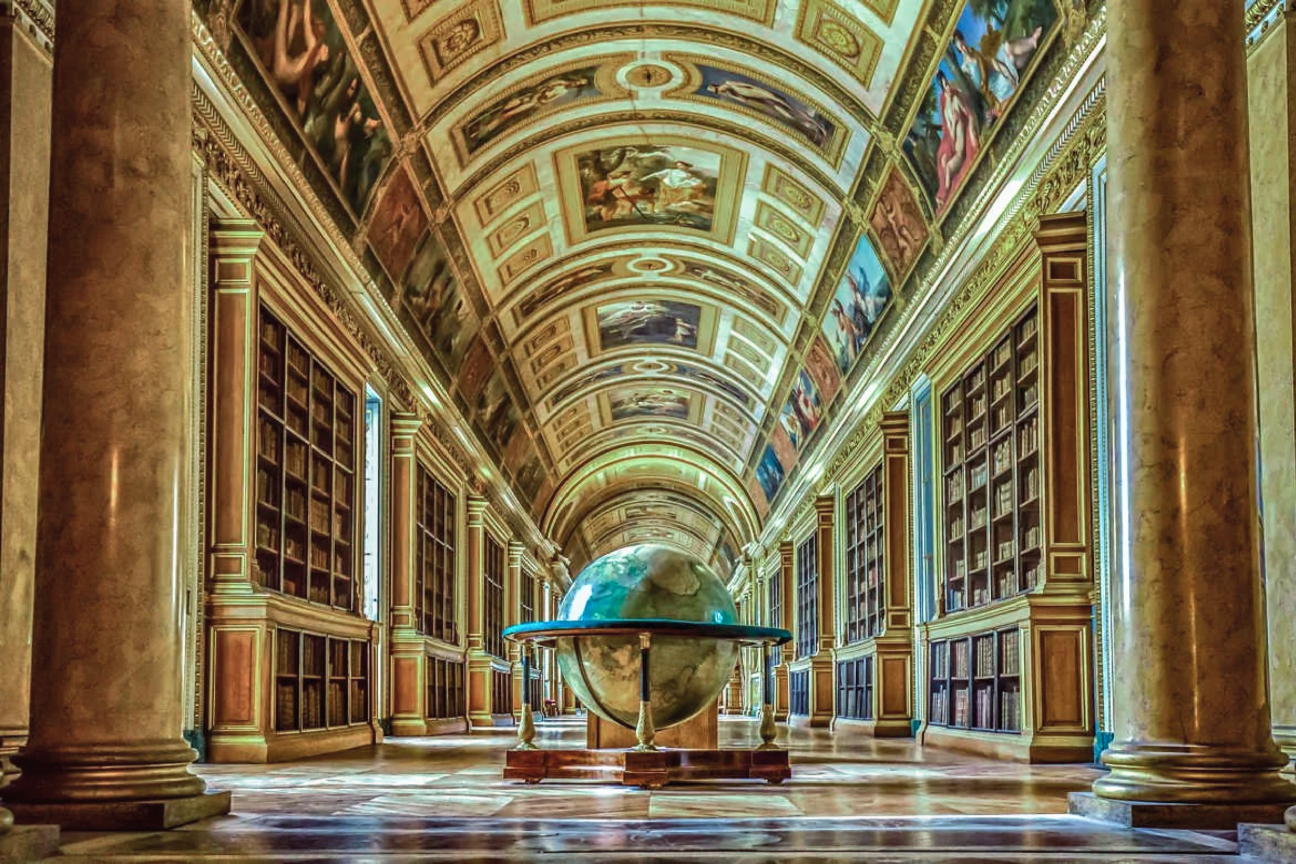 scan 3D en patrimoine bibliothèque Fontainebleau